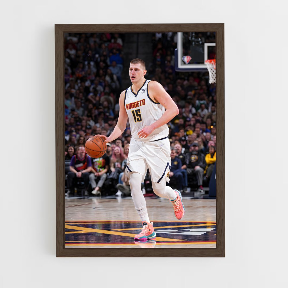 Poster Nikola jokic – affiche Basketball (vue 5)
